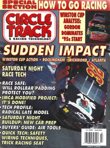 CIRCLE TRACK 1995 JULY - NEW CAR PREP, HOW TO GO RACING, IMCA MOD PROJ DONE